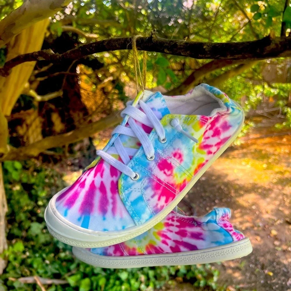 NWT- Wonder Nation Tie-Dye Women’s Sneakers